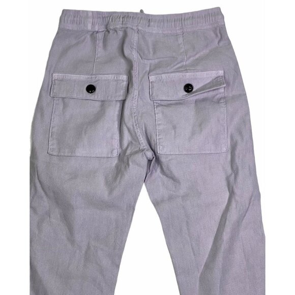 Hudson Los Angeles Womens Lilac Pockets Drawstring - Picture 7 of 12